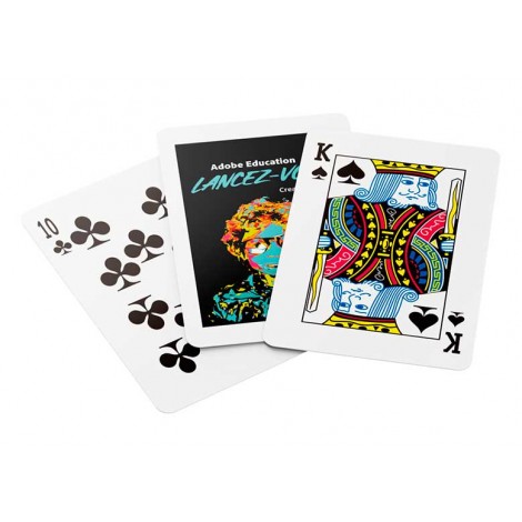 personalized poker playing cards