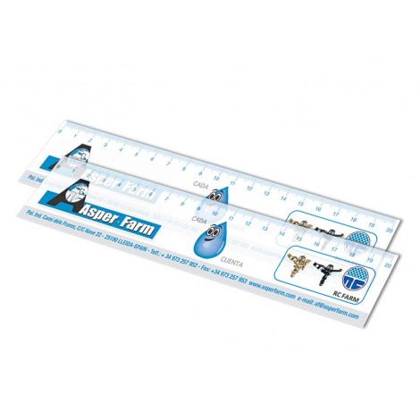translucent plastic rulers
